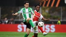 Álvaro Fidalgo en el partido de Real Betis contra Braga | AFP