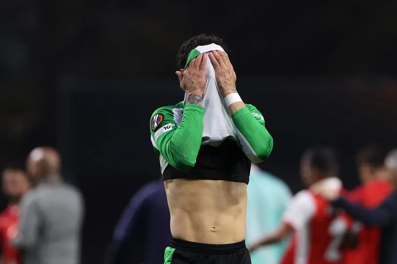 Anthony en lamento tras la derrota de Real Betis contra Braga | AP
