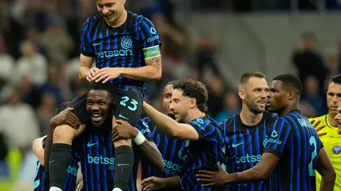 Inter sigue en la cima incluso con partidos pendientes de sus rivales directos en la parte alta de la tabla | AP