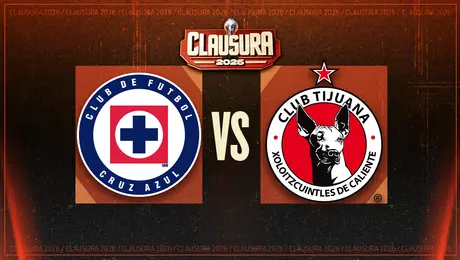 Liga MX: ¿cuándo y dónde ver Cruz Azul vs Tijuana Jornada 15 Clausura 2026?