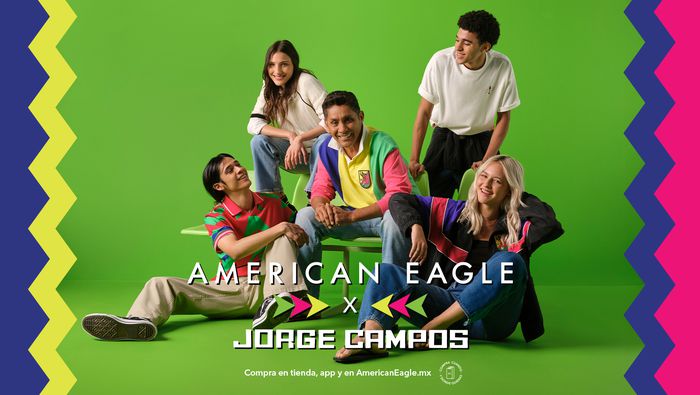 Jorge Campos destacó los colores en la colección | AMERICAN EAGLE