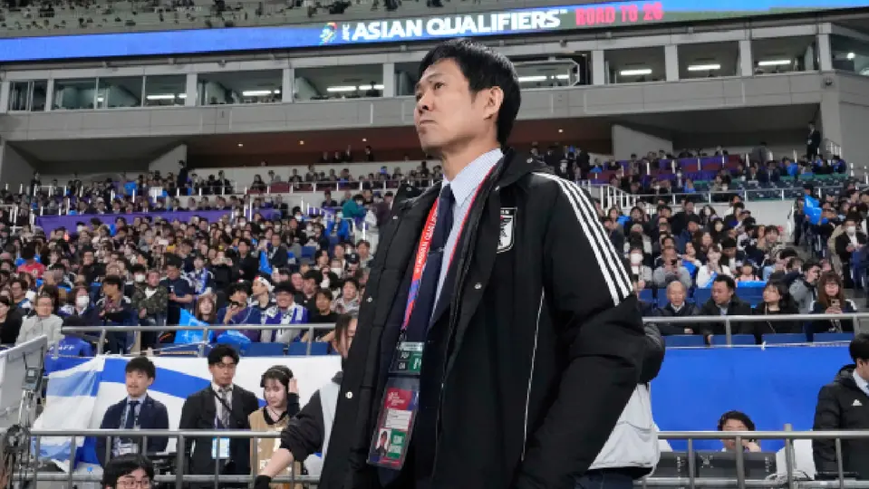 Hajime Moriyasu, entrenador de Japón | AP