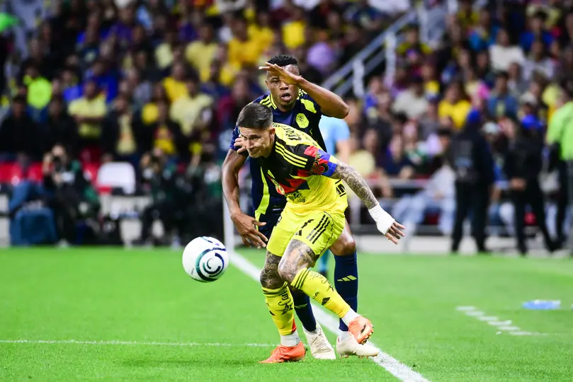 Brian Rodríguez con América durante la Copa de Campeones Concacaf | IMAGO 7
