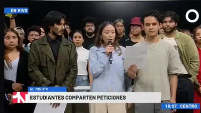 Estudiantes del IPN toman Canal Once y denuncian crisis en la institución