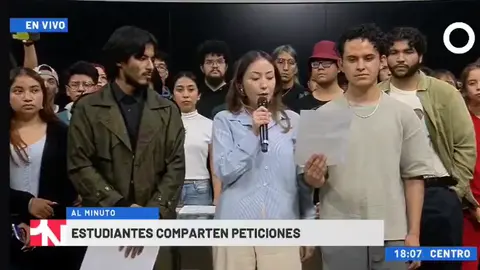 Estudiantes del IPN toman Canal Once y denuncian crisis en la institución