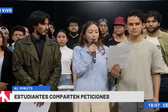 Estudiantes del IPN toman Canal Once y denuncian crisis en la institución