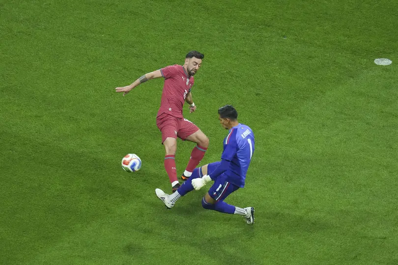 Raúl 'Tala' Rangel en el partido de la Selección Mexicana contra Portugal | IMAGO 7
