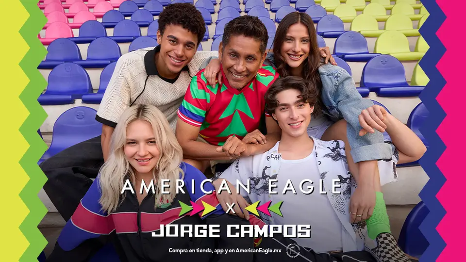 Jorge Campos lanzó una nueva colección con American Eagle | AMERICAN EAGLE