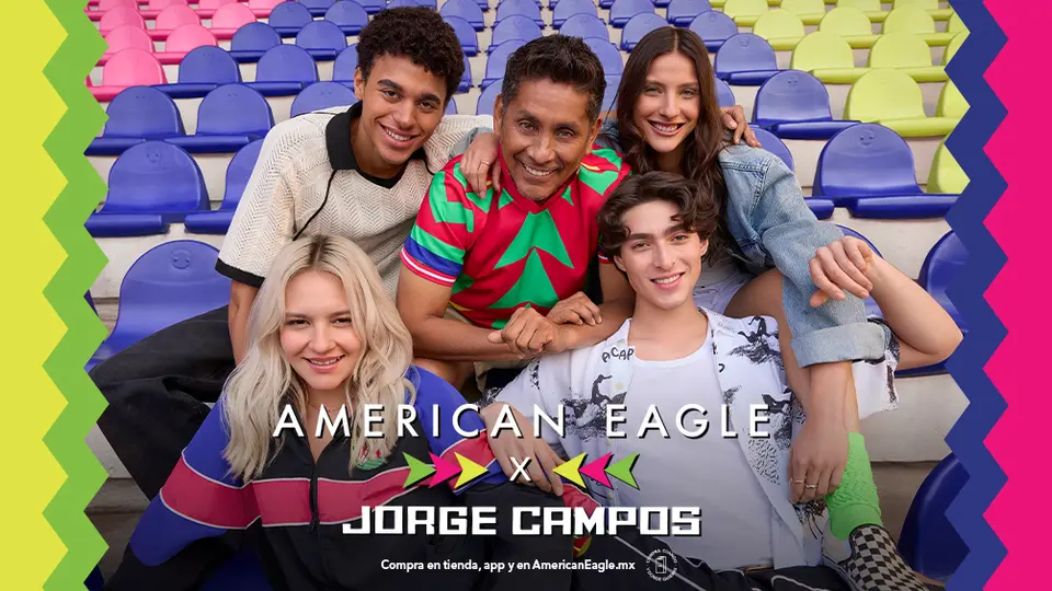Jorge Campos lanzó una nueva colección con American Eagle | AMERICAN EAGLE