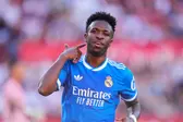 Real Madrid derrota a Sevilla con solitario gol de Vinícius Júnior