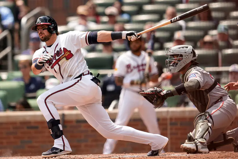 Austin Riley en la victoria de Atlanta | AP