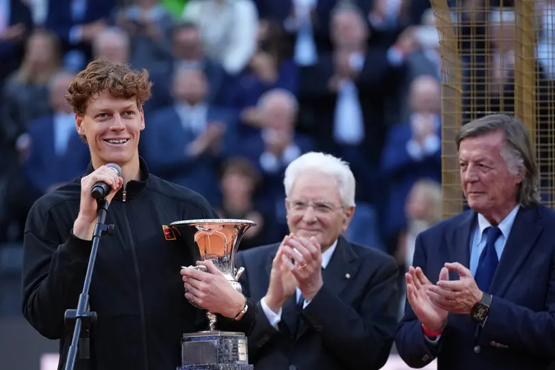 Jannik Sinner en la Final del Abierto de Italia | AP