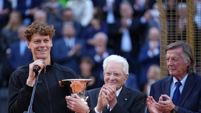 Jannik Sinner en la Final del Abierto de Italia | AP