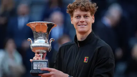 Jannik Sinner en la Final del Abierto de Italia | AP