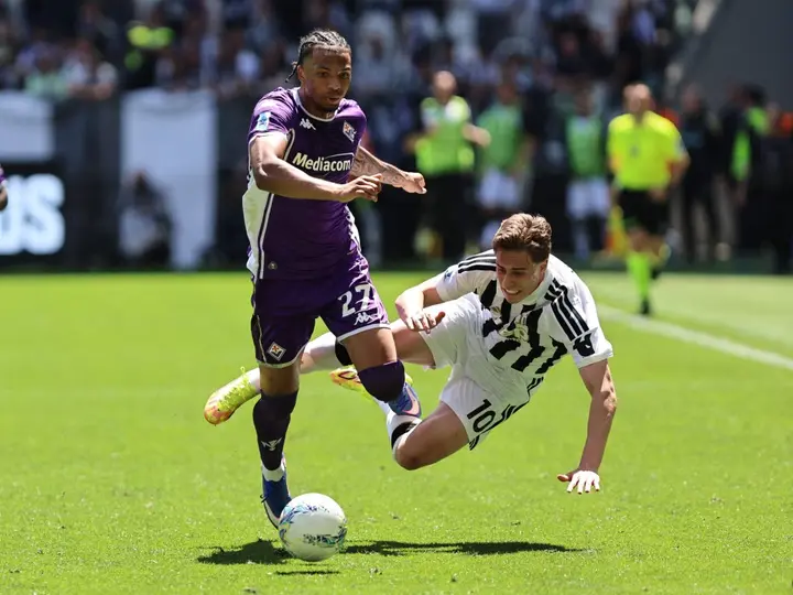 Cher Ndour durante el Juventus vs Fiorentina | AFP