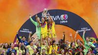 América en la celebración del título de la Liga MX Femenil | IMAGO 7