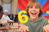 VIDEO: Papa León XIV es captado haciendo el six seven y se hace viral