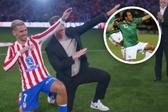 ¡A lo Cuau! Griezmann recrea el festejo del ídolo de Tepito en su despedida