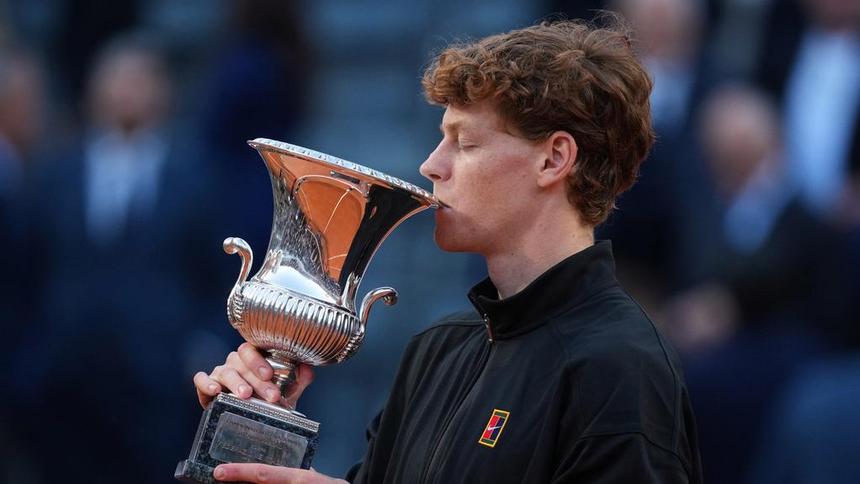 Jannik Sinner en la Final del Abierto de Italia | AP