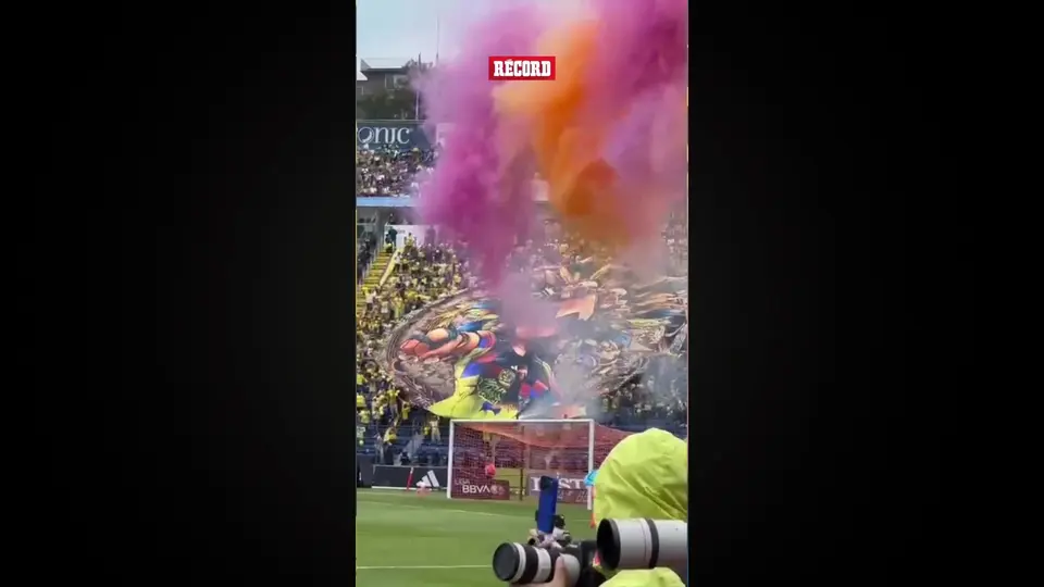 Con este tifo recibieron al América Femenil previo a la final