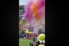 Con este tifo recibieron al América Femenil previo a la final