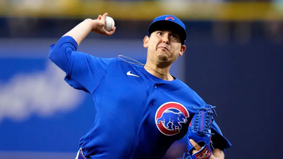 Javier Assad, jugador mexicano de los Chicago Cubs | AP