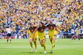 Jugadoras de América en celebración en la obtención del título del Clausura 2026 | MEXSPORT