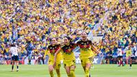 Jugadoras de América en celebración en la obtención del título del Clausura 2026 | MEXSPORT