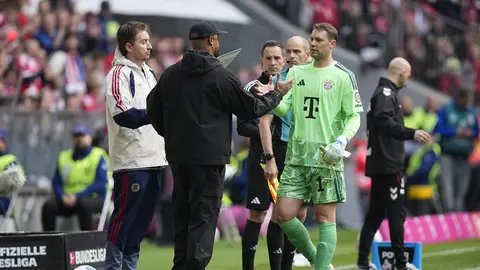 Manuel Neuer en el Bayern l AP