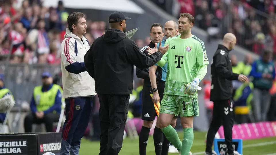 Manuel Neuer en el Bayern l AP