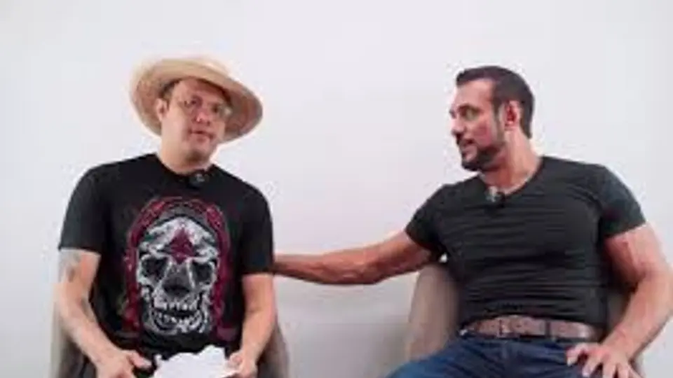 Alberto del Rio con Luisito Rey | CAPTURA DE PANTALLA