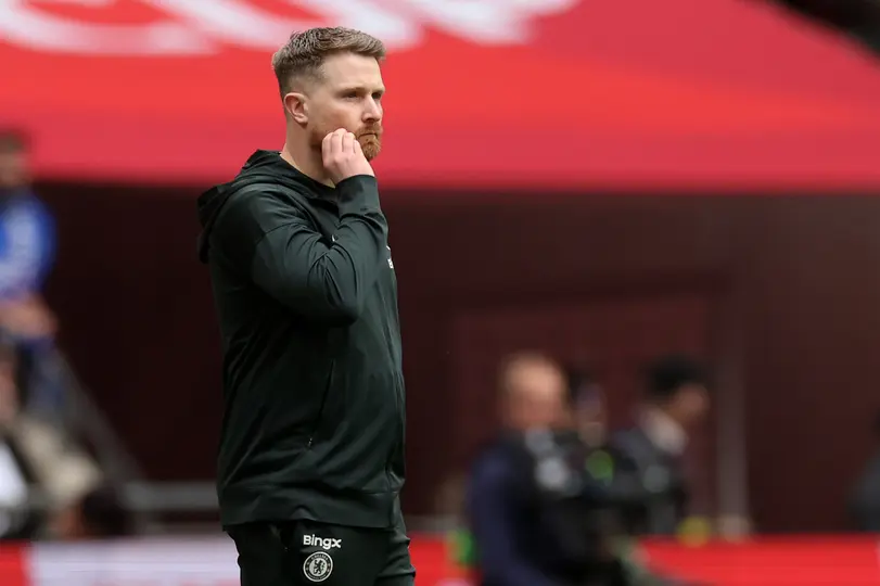Calum McFarlane, técnico interino con Chelsea en la Final de la FA Cup | AP