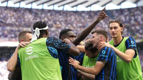 Festejos del Inter de Milán | AP