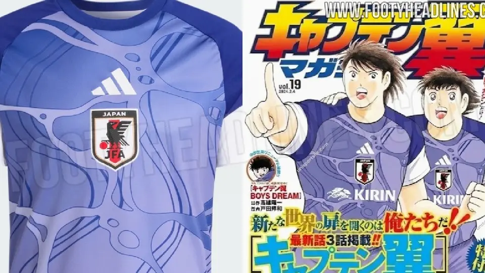 ¡Una locura! Japón tendrá jersey de entrenamiento inspirado en Supercampeones