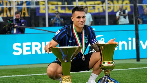 Lautaro Martínez, jugador del Inter de Milán | AP