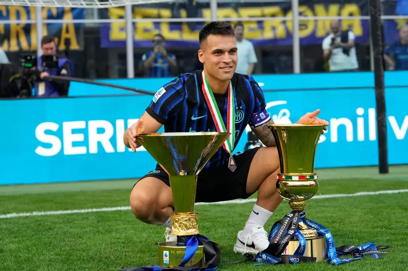 Lautaro Martínez, jugador del Inter de Milán | AP