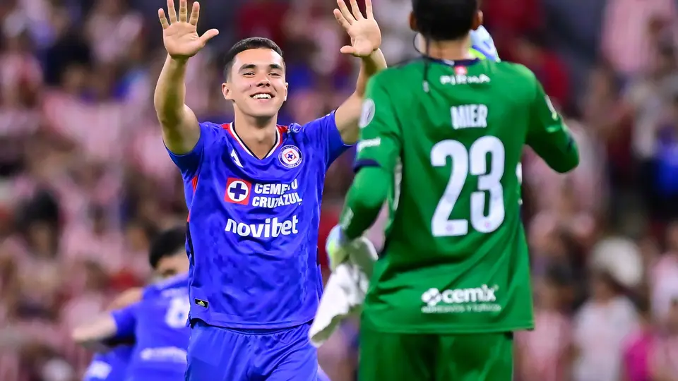 Cruz Azul celebrando su pase a la Gran Final | MEXSPORT