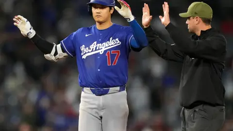 Shohei Ohtani con los Dodgers | AP