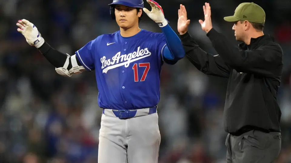 Shohei Ohtani con los Dodgers | AP