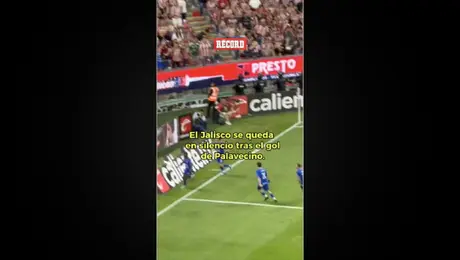 El Gol De Agustín Palavecino El Estadio Jalisco Enmudeció