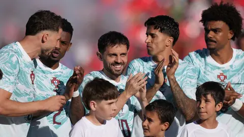 Bernardo Silva con la Selección de Portugal | AP