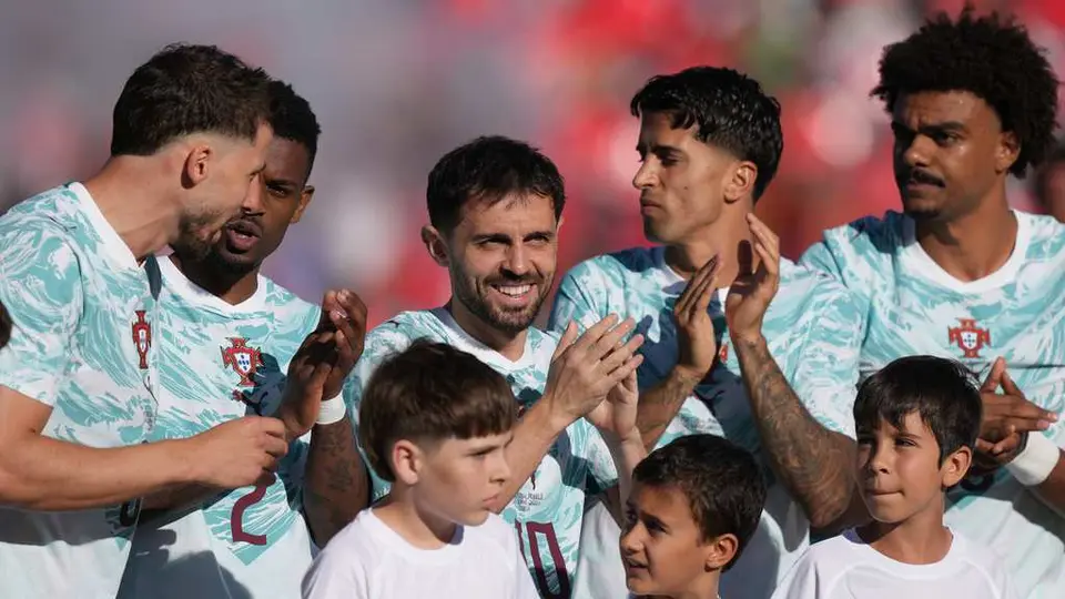 Bernardo Silva con la Selección de Portugal | AP