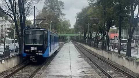 El Tren Ligero también forma parte de la estrategia de transporte para la Copa del Mundo. / Redes.