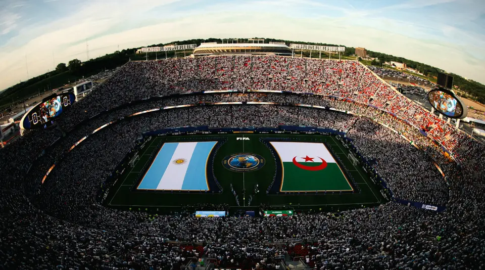 Argentina llena el Estadio de Kansas City para su debut mundialista | X:FIFA