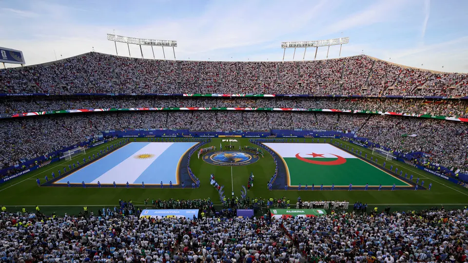 Kansas City Stadium en el Argentina contra Argelia | AP