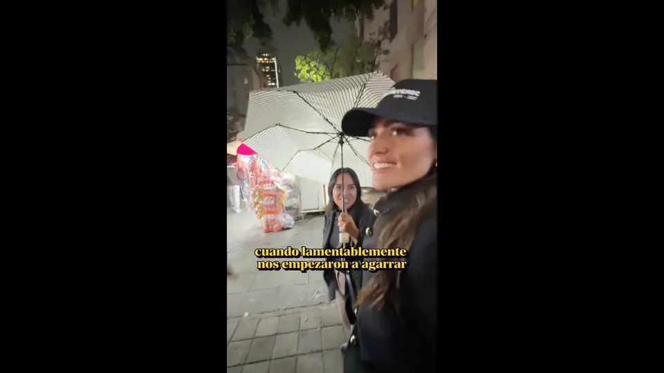 La alcaldesa no estuvo ni un minuto en la Zona Rosa cuando fue agredida / Especial