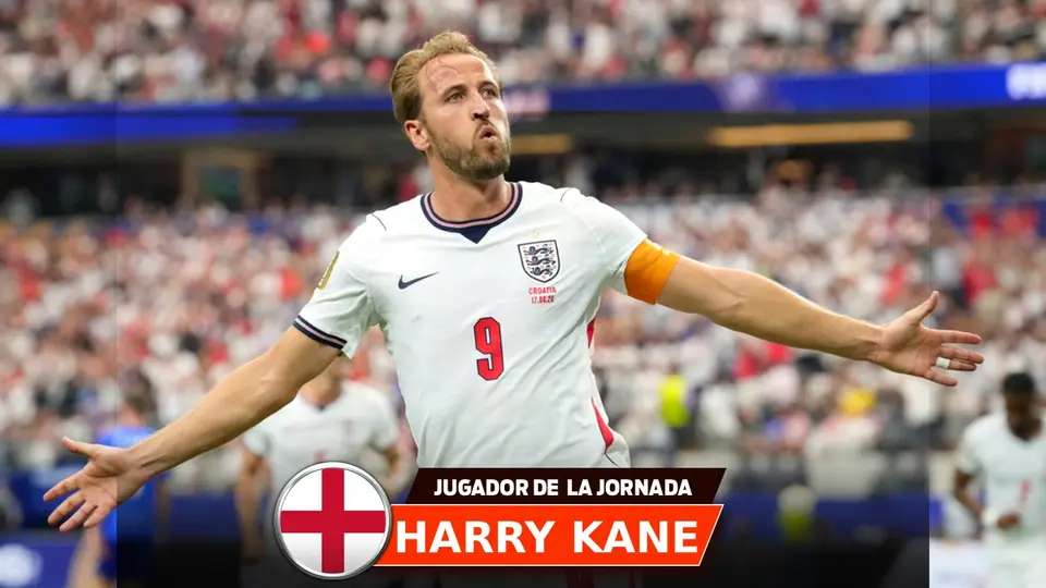 La Figura de la jornada: Harry Kane alcanza la decena de goles es la Copa del Mundo