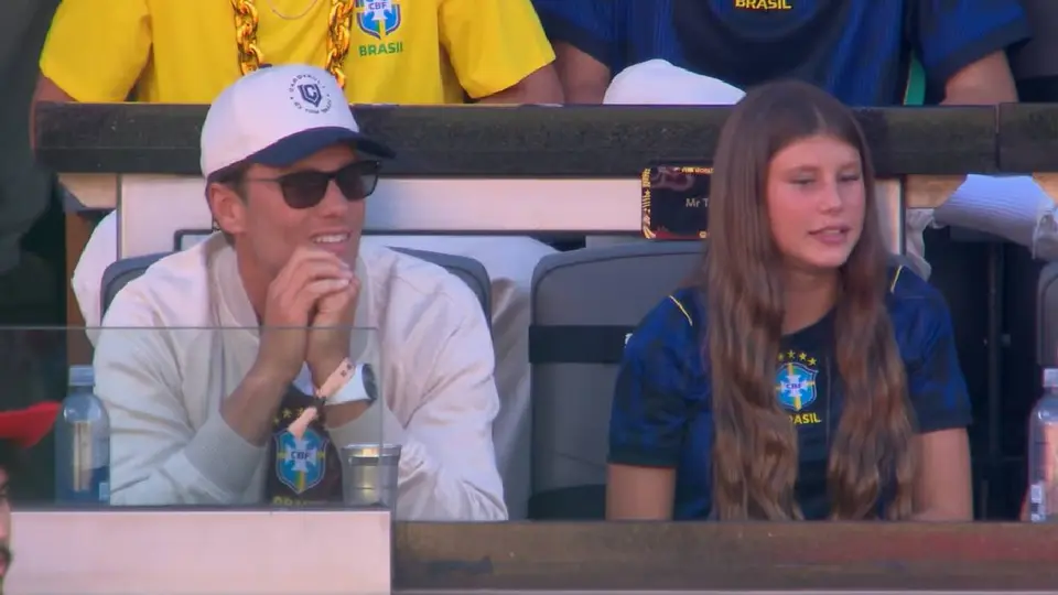 Tom Brady con su hija en el duelo de Brasil | Especial
