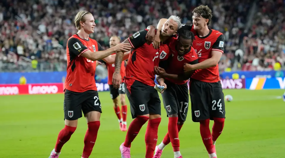 Austria no se queda atrás y vence a Jordania en su debut en la Copa del Mundo | AP