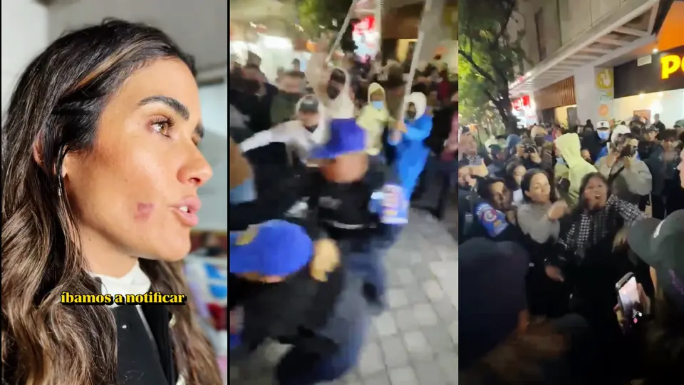 VIDEOS: Alessandra Rojo de la Vega es golpeada por comerciantes de la Zona Rosa